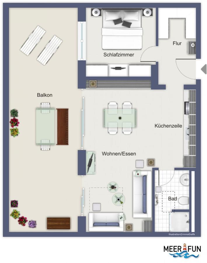 Linden-Palais Wohnung 34 Heiligendamm Bagian luar foto